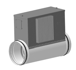 Воздухонагреватель канальный электрический ССК ТМ C-EVN-K-S1(2) - 37205