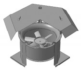 Вентилятор крышный приточный ССК ТМ VKOP 1 - 37274