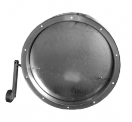 Клапан обратный универсальный КЛАРА-250-Н круглого сечения